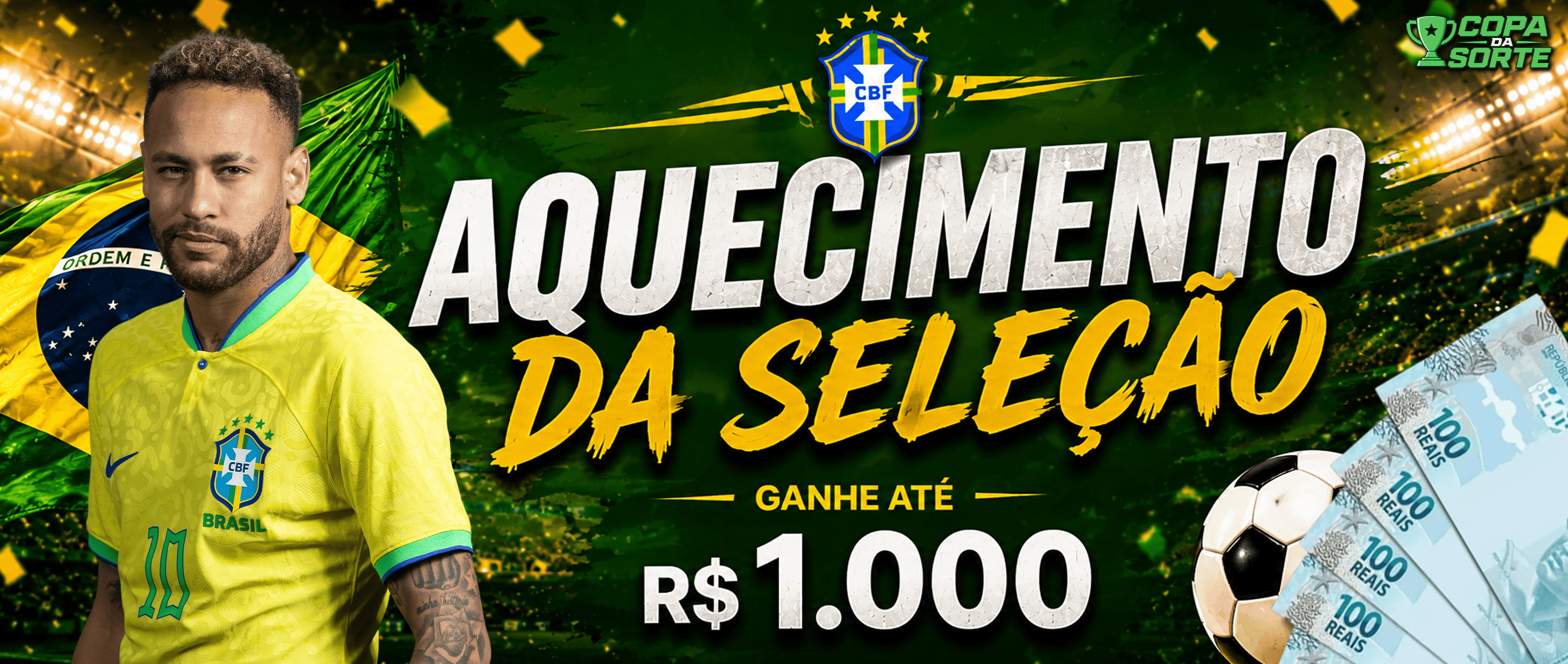 Aquecimento da Seleção